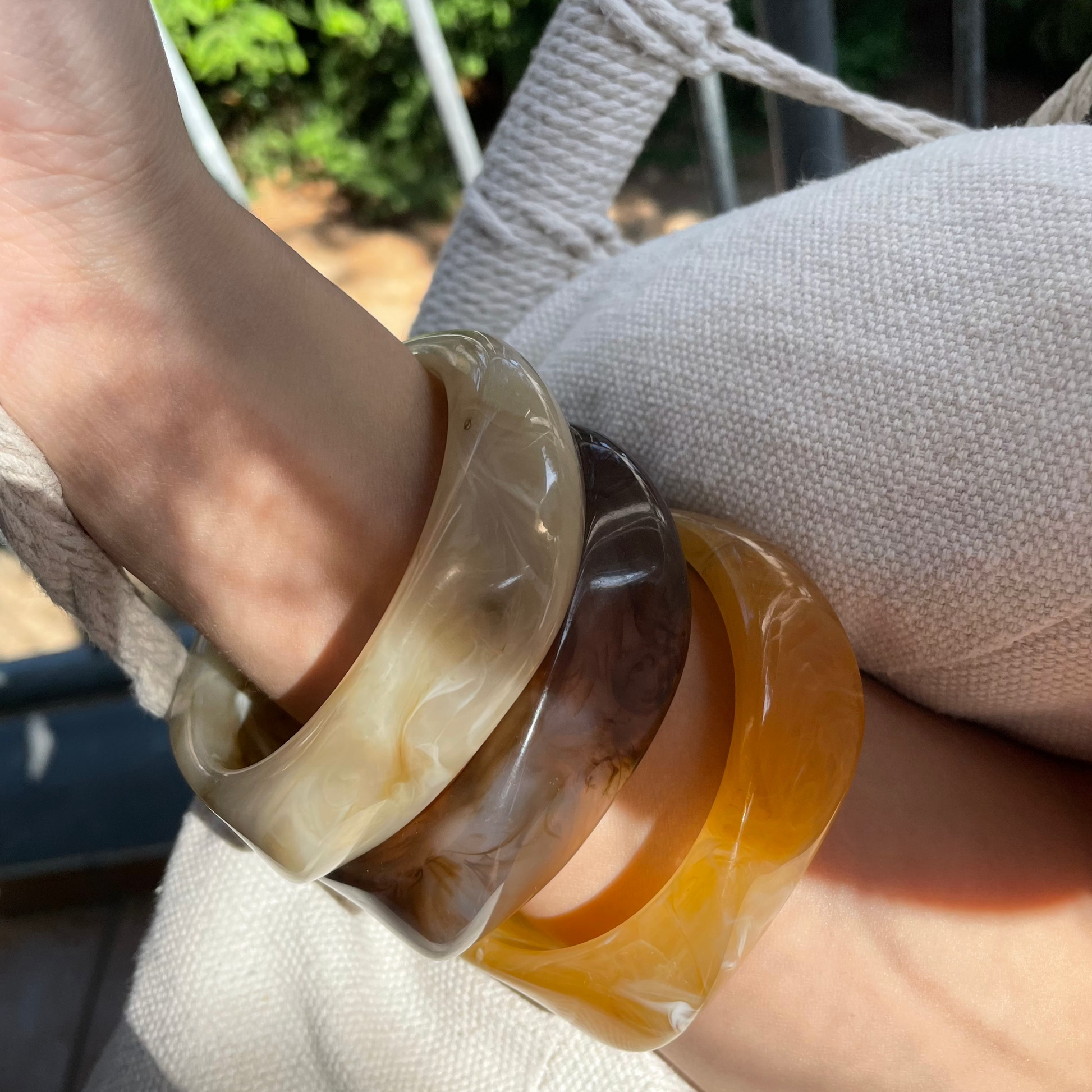Aziza · Acrylic Bangles · Bold & Beautiful