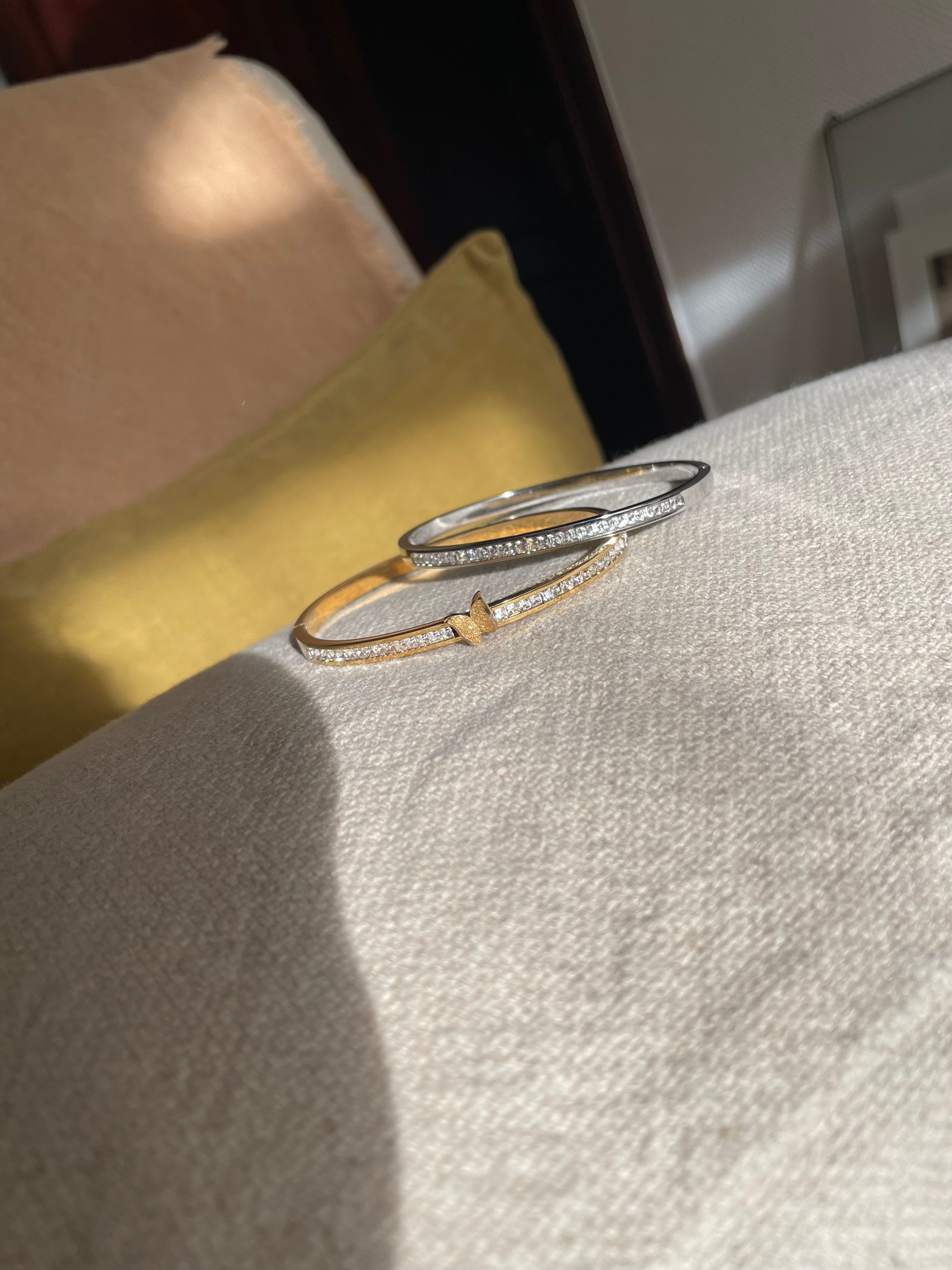 Luna Silver bangles