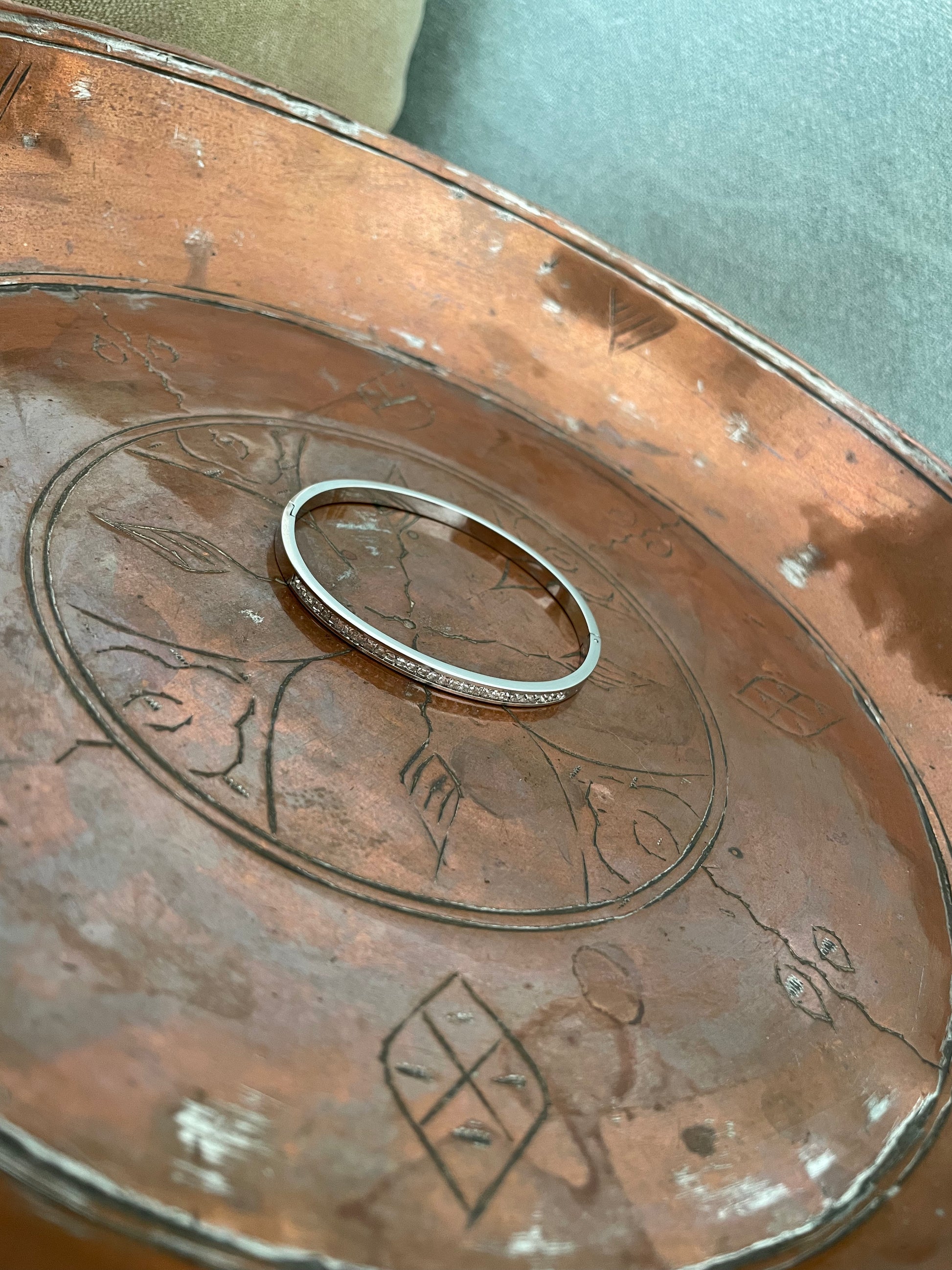 Luna Silver bangles