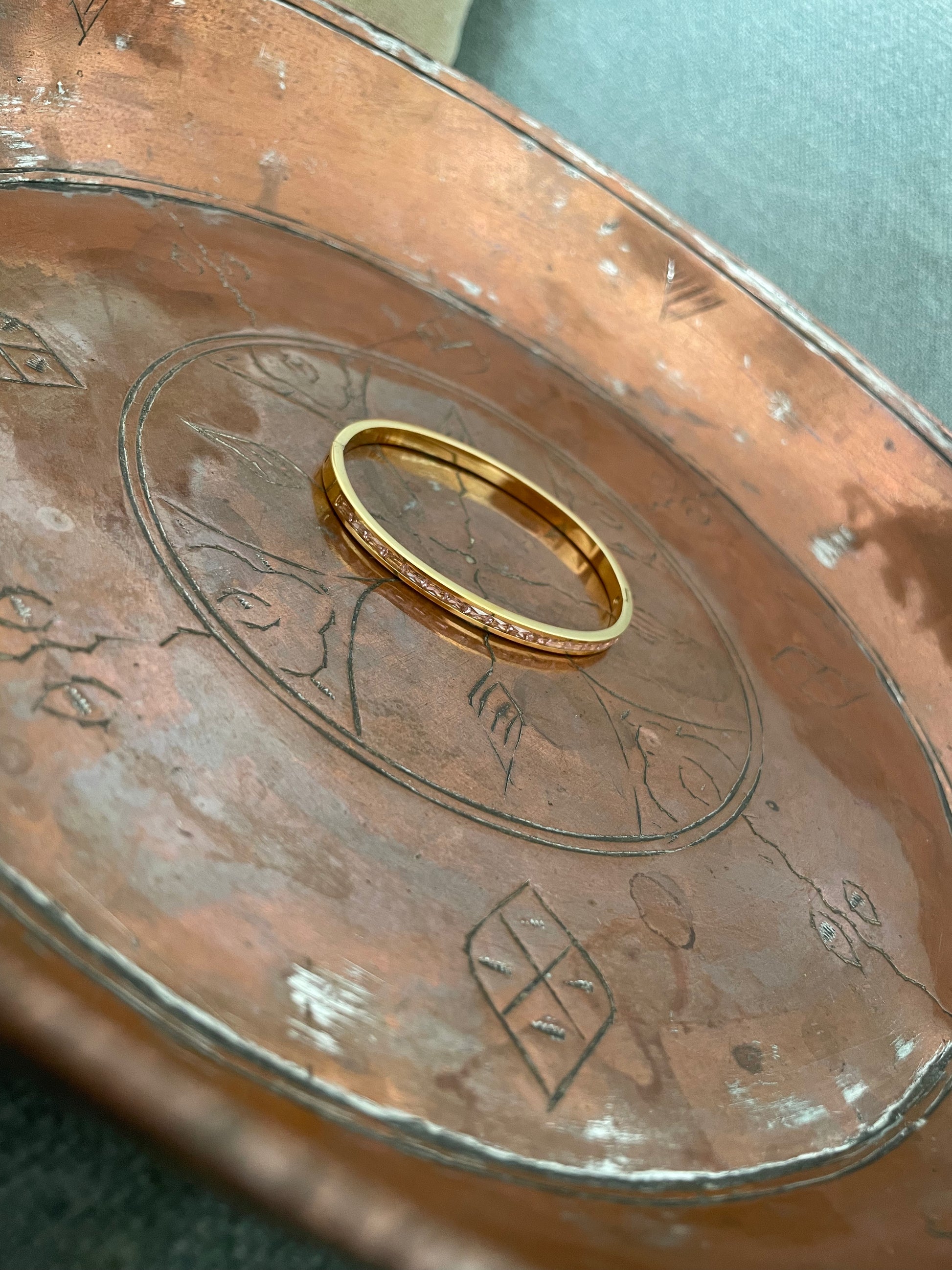 Aurora Gold Bangles · 18k gold plated