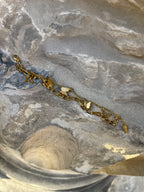 Schmetterlings-Charm-Armband · 18k vergoldet