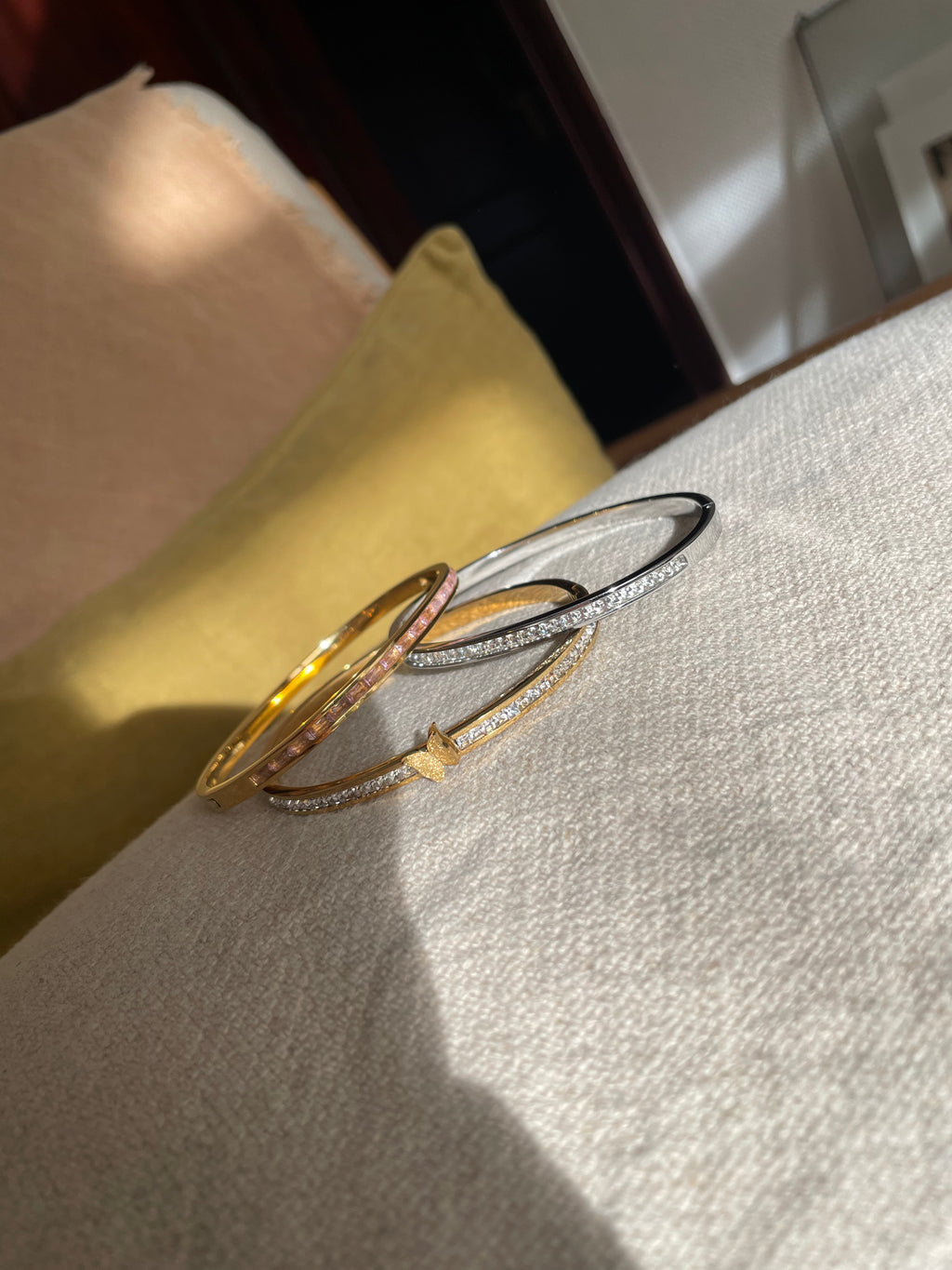 Aurora Gold Armreifen · 18k vergoldet
