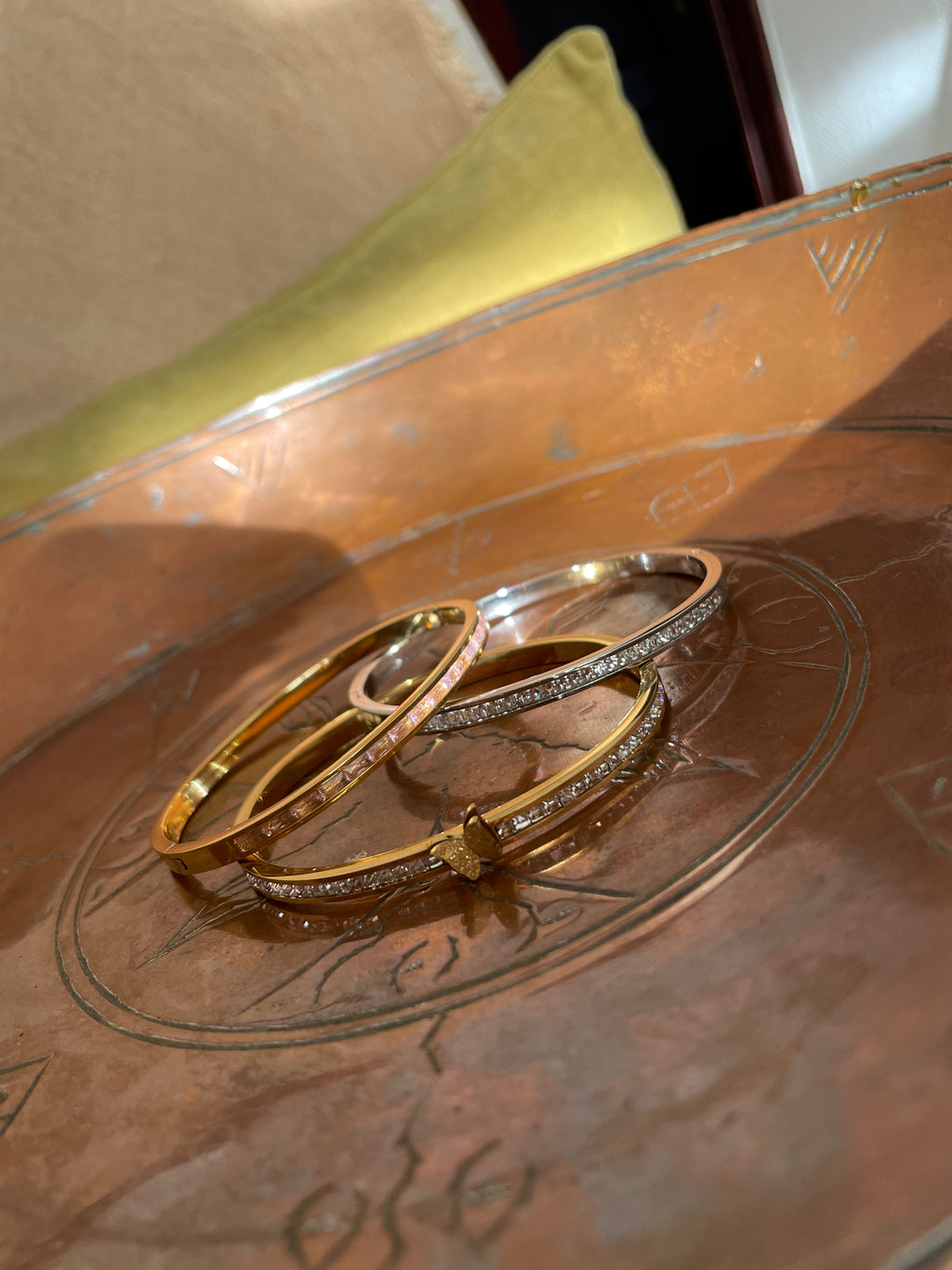 Aurora Gold Armreifen · 18k vergoldet