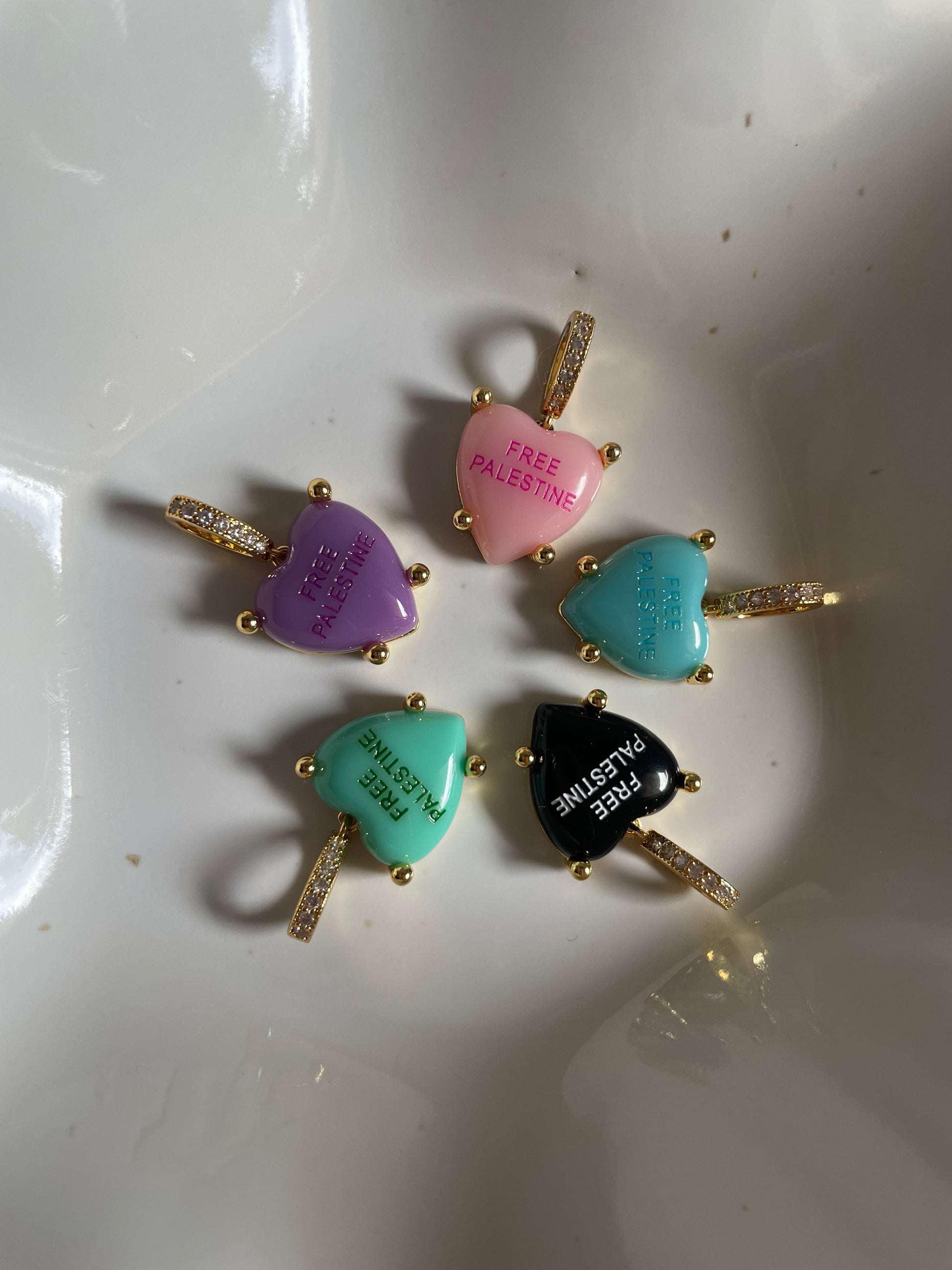 YUNALY "Free Palestine" Charm