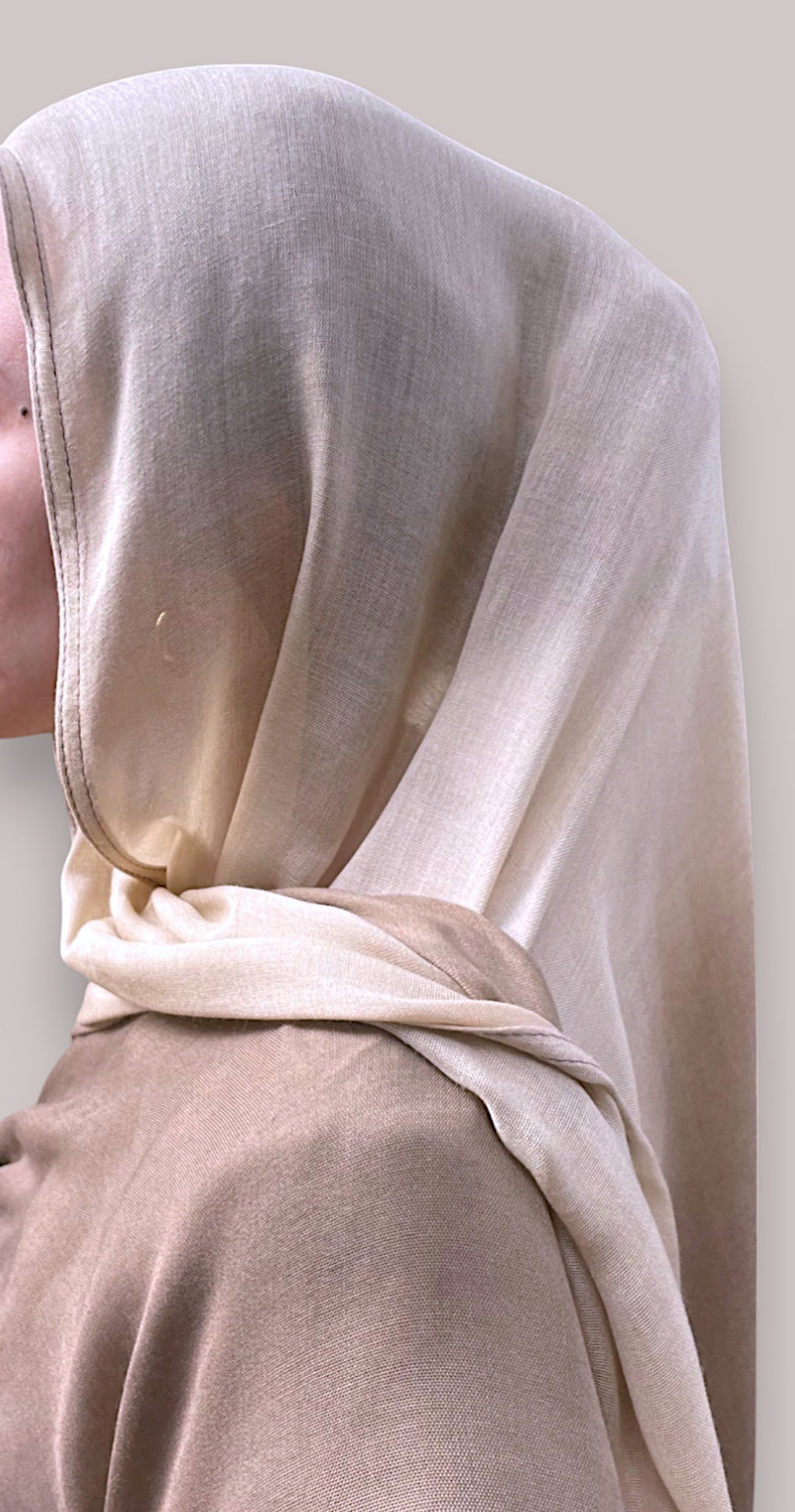 Veil of Light · Modal Ombré Hijab