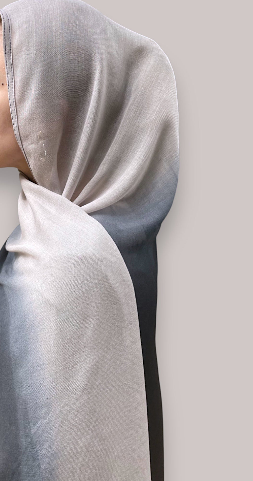 Veil of Light · Modal Ombré Hijab