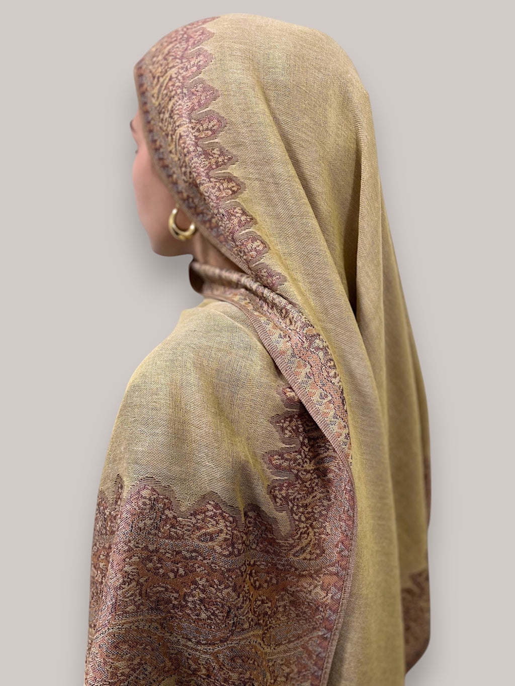 Pashmina - Sand & Roségold