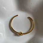 Alira · Bracelets with knot detail · 18k gold-plated